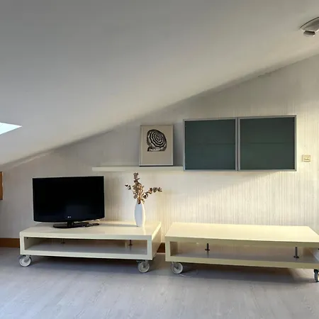 Coqueto Y Luminoso Atico En Amara Cerca Del Paseo Del Urumea Y Del Estadio De Anoeta سان سيباستيان