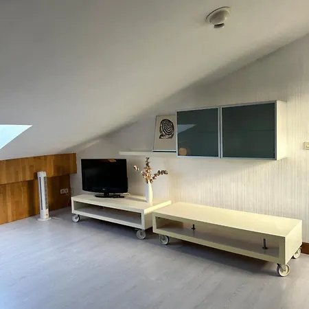 Apartment Coqueto Y Luminoso Atico En Amara Cerca Del Paseo Del Urumea Y Del Estadio De Anoeta *